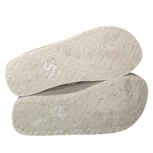 Womens Skechers Vinyasa Lotus Princess 31619 Rhinestones Flip Flop Sandal Brown - Picture 5 of 5